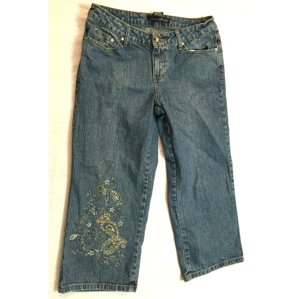 WILLI SMITH JEANS WOMENS CAPRIS PANTS SIZE 6